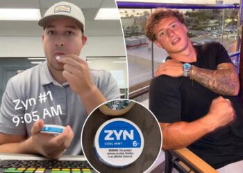 Nicotine… for wellness? Stimulant pouches are the hot ‘productivity’ drug — but fans admit: ‘Oh, I am addicted’