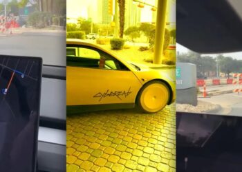 Bumbling Cybercab Gets Trapped in Hotel Parking Lot, Drops off Passenger Right Where He Started