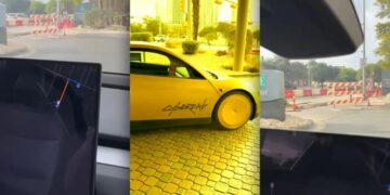Bumbling Cybercab Gets Trapped in Hotel Parking Lot, Drops off Passenger Right Where He Started
