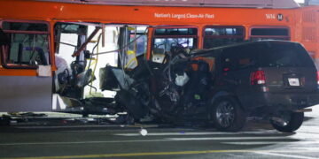 Woman who plowed her SUV into a Metro bus, killing 2, was high at the time, prosecutors say