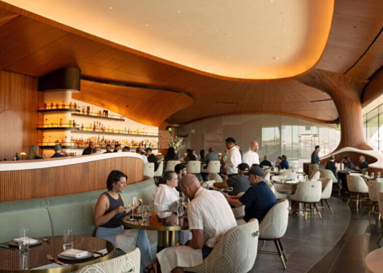 Inside Skywalker Grill, the Lucas Museum’s rooftop restaurant that is already impossible to book