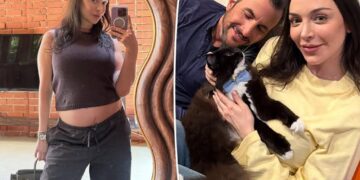 Pregnant Farrah Aldjufrie and Zach Goldsmith’s relationship status revealed as duo prepares to welcome baby boy