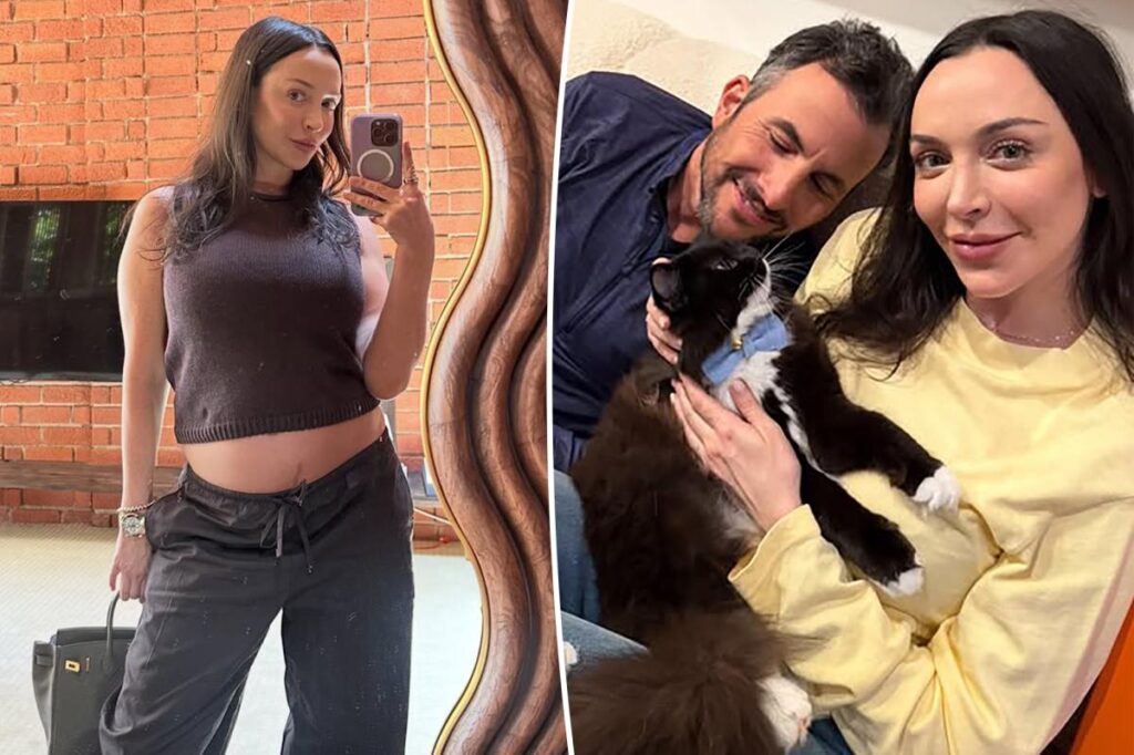 Pregnant Farrah Aldjufrie and Zach Goldsmith’s relationship status revealed as duo prepares to welcome baby boy