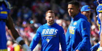 Sean McVay hopes Rams never play again in Australia; Aaron Donald’s status undecided