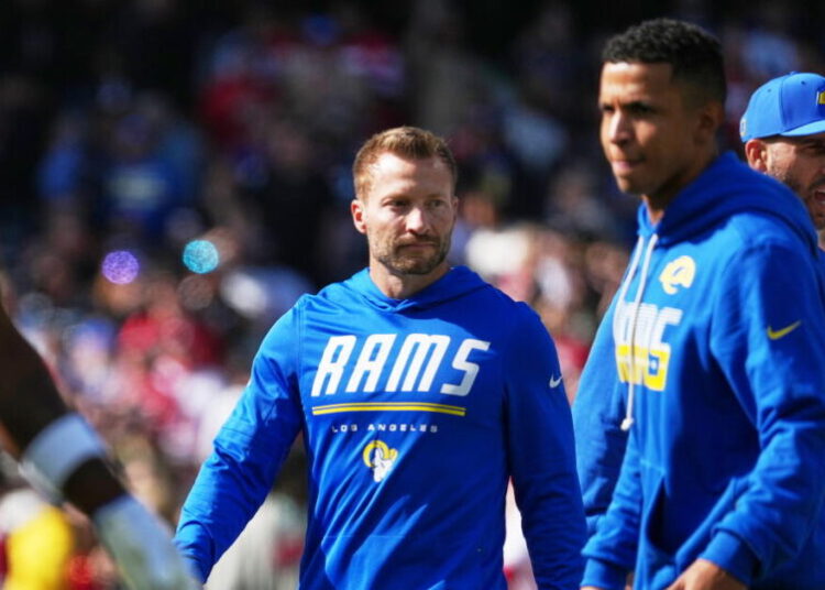 Sean McVay hopes Rams never play again in Australia; Aaron Donald’s status undecided