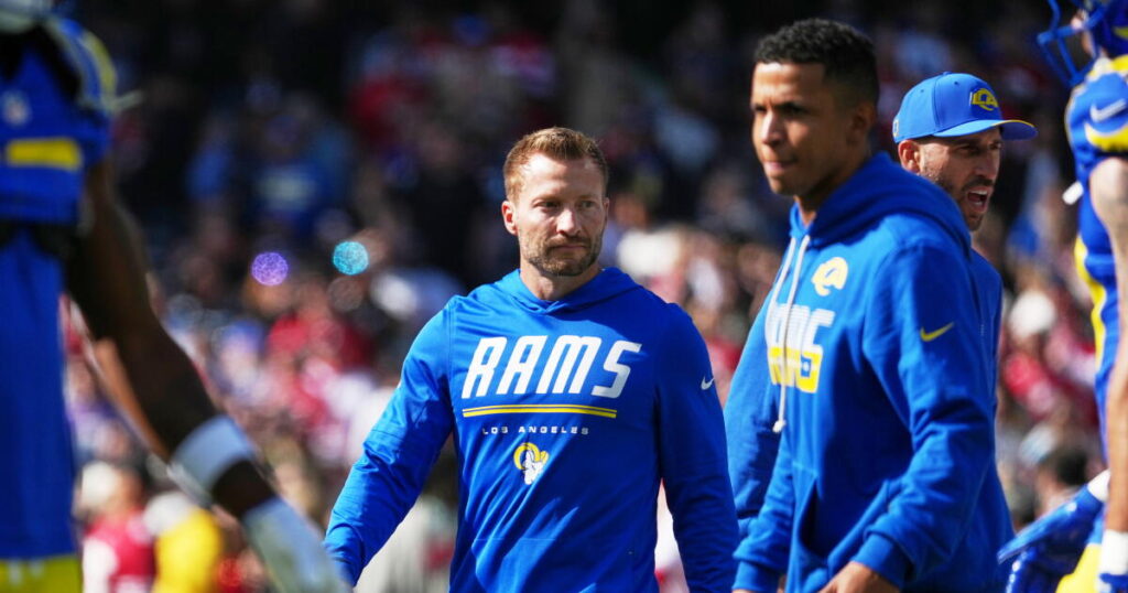 Sean McVay hopes Rams never play again in Australia; Aaron Donald’s status undecided