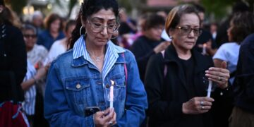 Mourners come together at LA vigil for lives lost in deadly Metro bus crash, NBC4 news helicopter crash