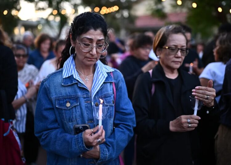 Mourners come together at LA vigil for lives lost in deadly Metro bus crash, NBC4 news helicopter crash