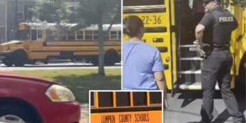 Georgia parents face charges for storming school bus after claiming driver locked kids inside without AC