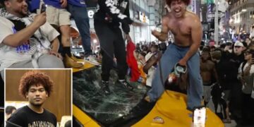 Florida man Saul Vargas justifies smashing NYC taxi during Knicks celebration because ‘it was my birthday’