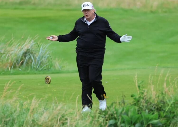 ‘Humiliating:’ Ex-insider snorts as court questions Trump’s ownership of Scottish resort