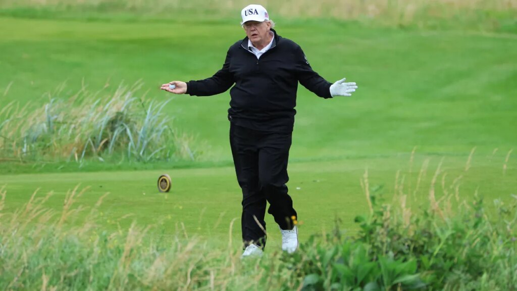 ‘Humiliating:’ Ex-insider snorts as court questions Trump’s ownership of Scottish resort