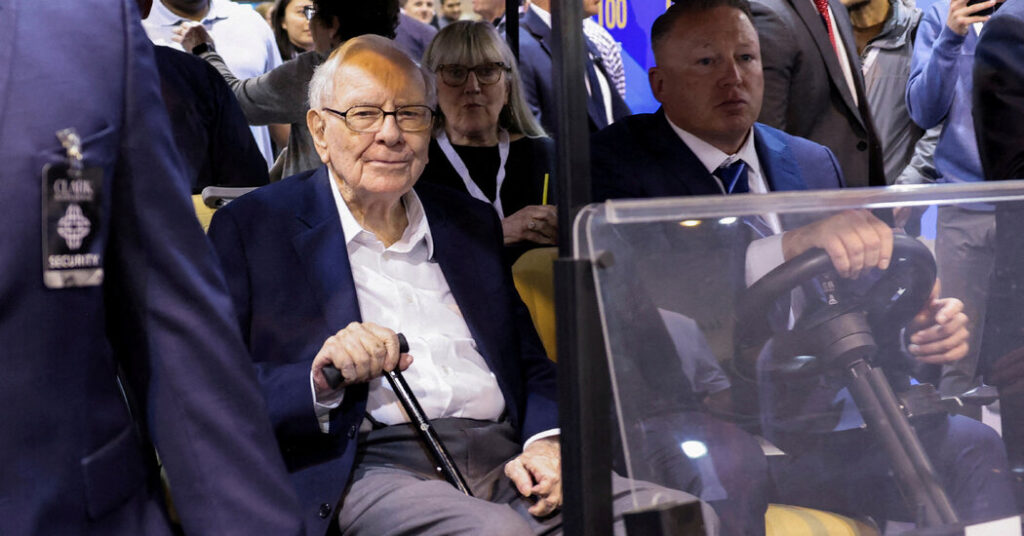 Warren Buffett Steps Down as Berkshire Chairman and Names Son to Replace Him
