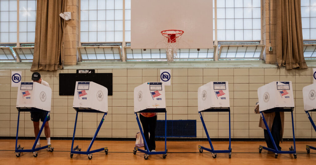 Civil Rights Groups Sue to Keep Armed Agents Away From Voting Sites