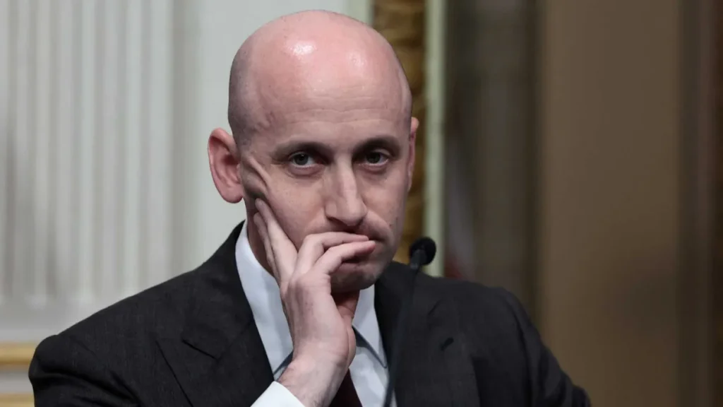 Stephen Miller chats up African leader as Trump deportees are hooded and beaten: report