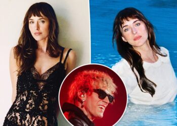 Dakota Johnson makes cheeky comment about dating ‘tricky’ musicians as MGK romance rumors swirl