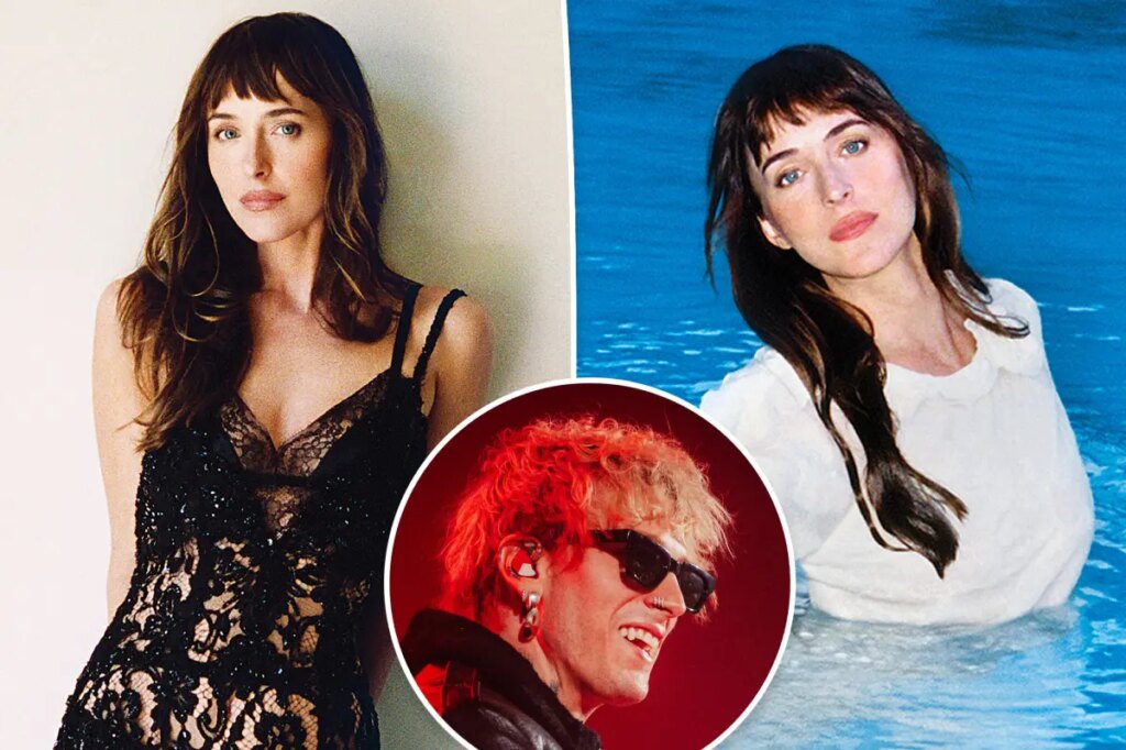 Dakota Johnson makes cheeky comment about dating ‘tricky’ musicians as MGK romance rumors swirl