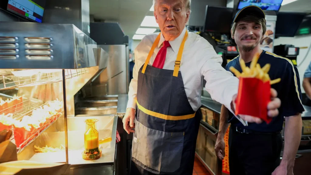 ‘Unspeakably pathetic’: White House fried for weird Wendy’s humblebrag