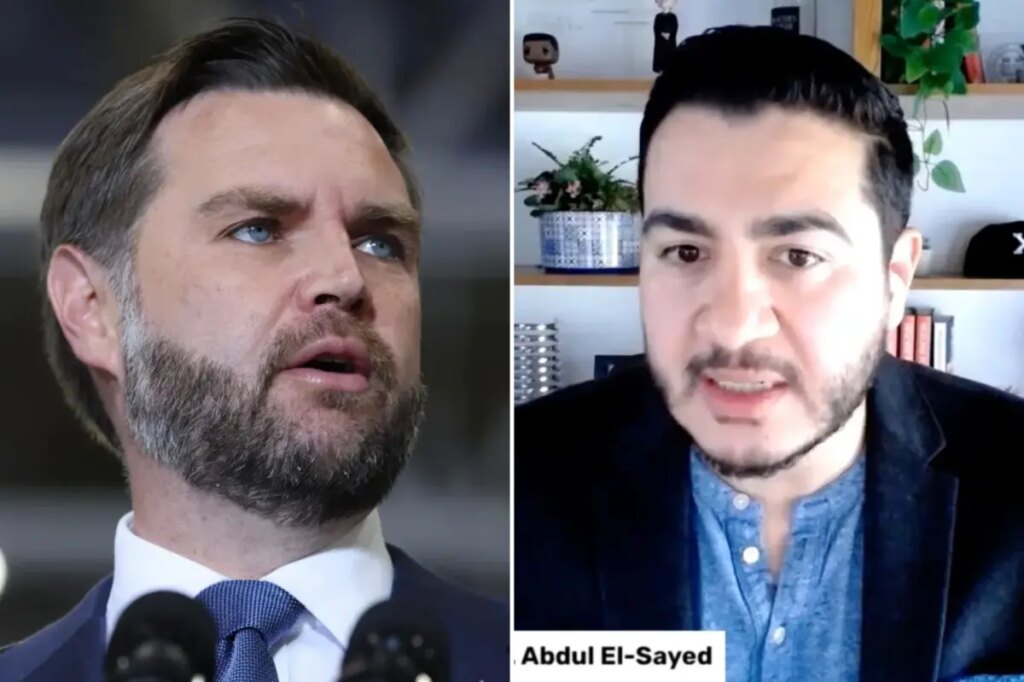 Abdul El-Sayed claims JD Vance’s beard is fake after VP mocks ‘patchy’ Dem: ‘I’m all natural, bro’