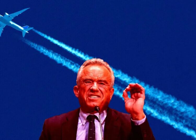 Crowd Cheers as RFK Jr. Says the Government Will Investigate “Chemtrails”