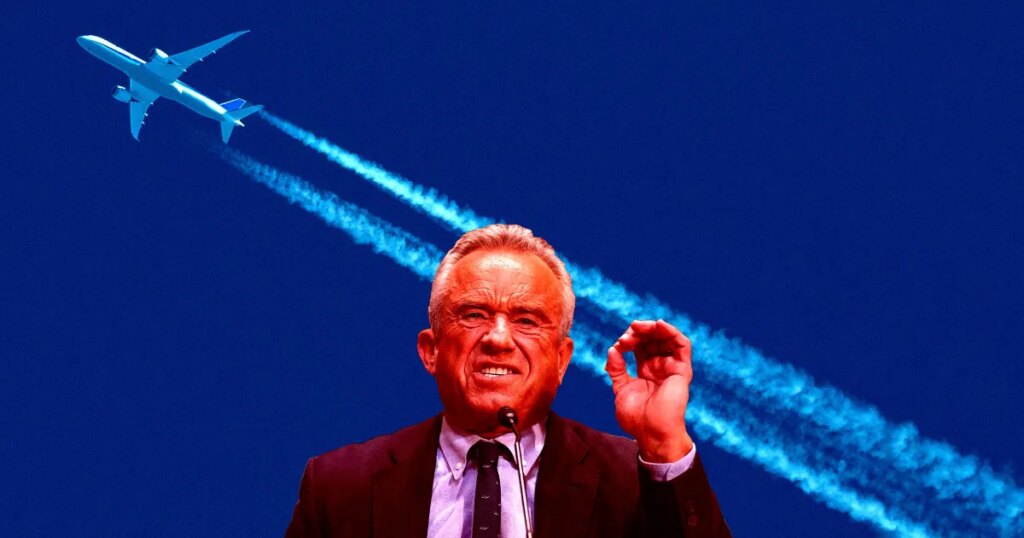 Crowd Cheers as RFK Jr. Says the Government Will Investigate “Chemtrails”