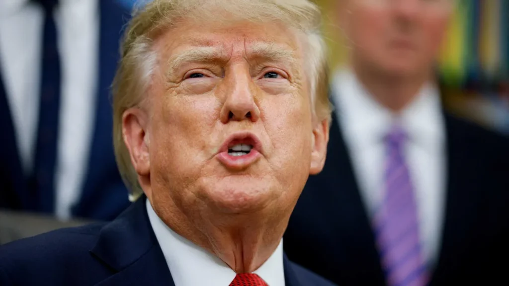 ‘You’re terrible’: Trump lashes out at female reporter when asked about media ban