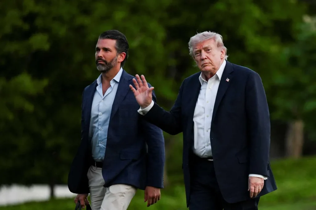 Trump makes eye-opening admission about son’s wedding: ‘He didn’t do a background check’