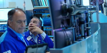 Wall Street drifts lower as bond yields rise and oil prices swing