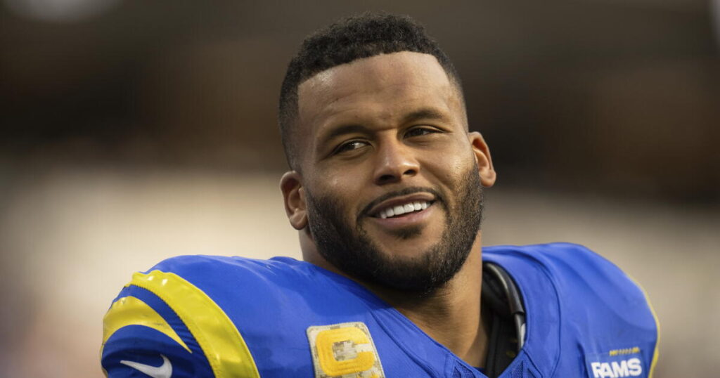 Aaron Donald plans to play vs. Giants; Puka Nacua sits out Rams practice
