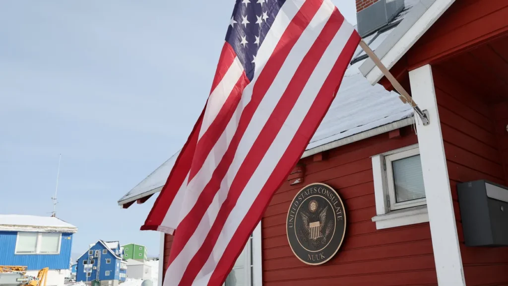 Trump laughed at as he trumpets ‘permanent control’ of Greenland