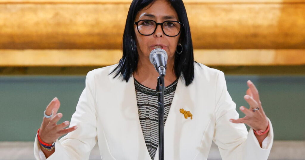 Trump to meet Venezuelan leader Delcy Rodríguez for first time at U.N. meeting next week