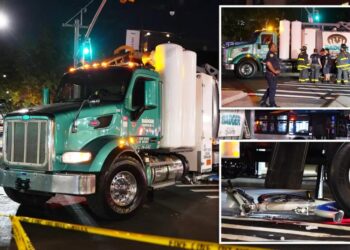 Truck plows into 2 teens riding bike in NYC, killing one of them: cops