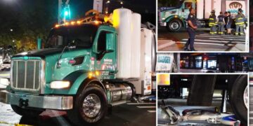 Truck plows into 2 teens riding bike in NYC, killing one of them: cops