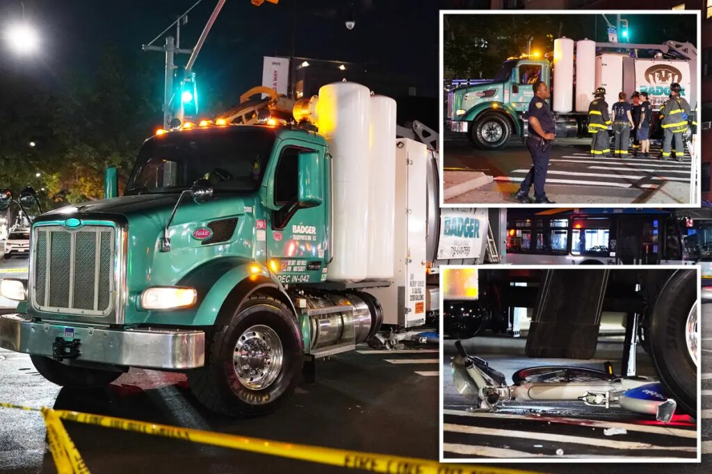 Truck plows into 2 teens riding bike in NYC, killing one of them: cops