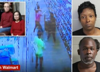 Walmart customer, 77, beaten to death by parents of teen employee after shopping cart dispute, widow says