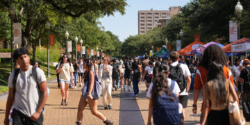 Diverse Texas campus bonds in anger after candidate’s racist post
