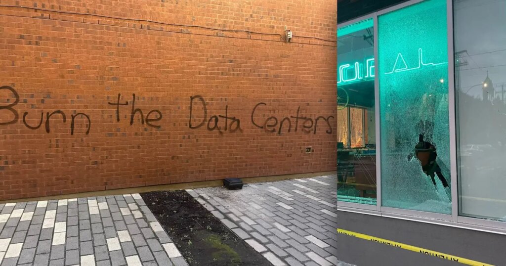 Protestors Ransack AI Lab, Leave Graffiti Calling on Masses to “Burn the Data Centers”