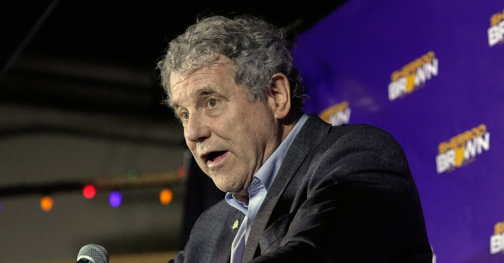 Sherrod Brown Tries a New Retort to Criticism on Transgender Issues