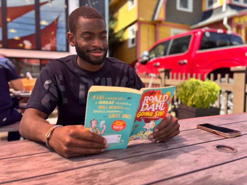 ‘What are you reading?’ I asked. Here’s what five strangers told me.