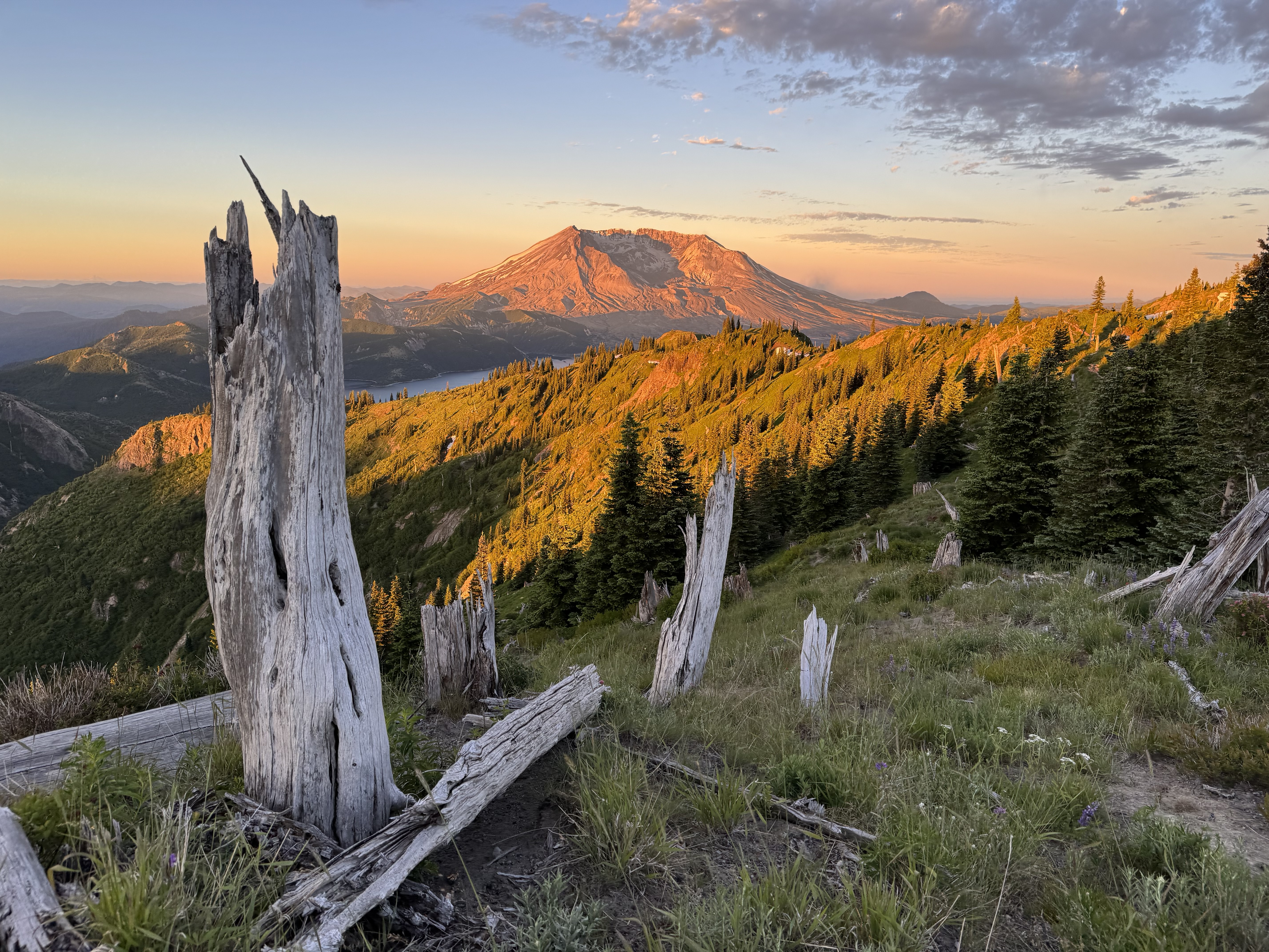 Mount St. Helens in Washington state