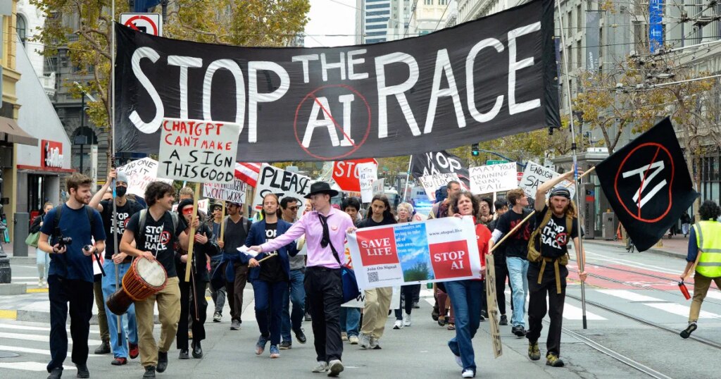 Democrat and Republican Politicians Are Both Terrified to Go Against the AI Industry, Even Though a Huge Majority of Both Their Voting Blocs Want Them to Do Exactly That