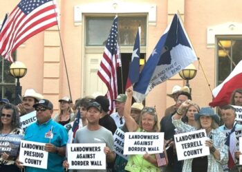 Trump administration starts building border wall in Big Bend region of Texas, despite heavy opposition from landowners, businesses and ranchers