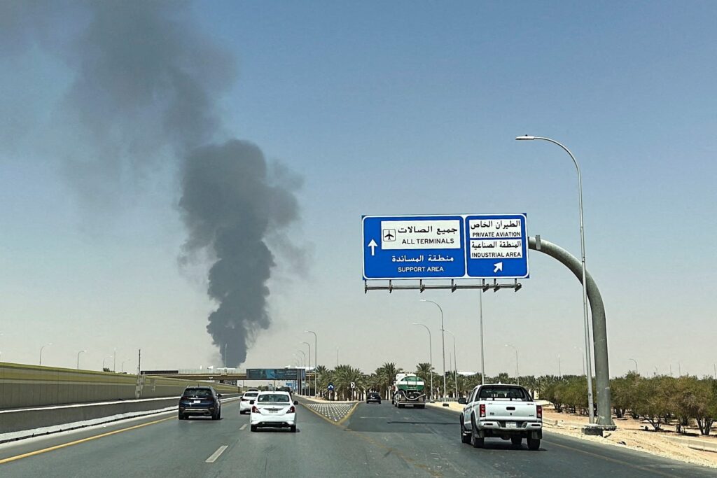 Houthis claim attacks on ‘sensitive sites’ in Saudi Arabian capital