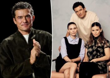 Orlando Bloom gets candid about intimate threesome scene with real-life sisters Rooney and Kate Mara