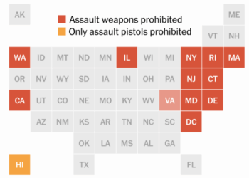 Tracking Assault Weapons Bans Across the Country