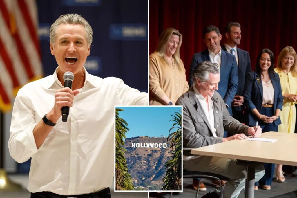 Gavin Newsom signs bill to create new film and TV tax credit in California