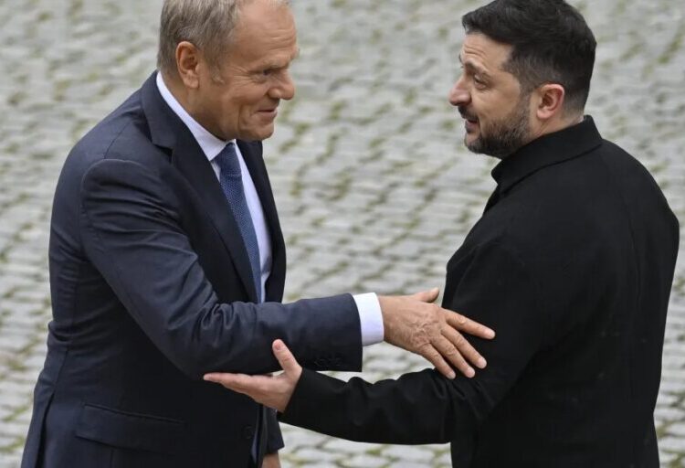 Polish prime minister warns Russia is planning drone or rocket strikes on European countries supporting Ukraine as ‘Carpathian Eight’ meet