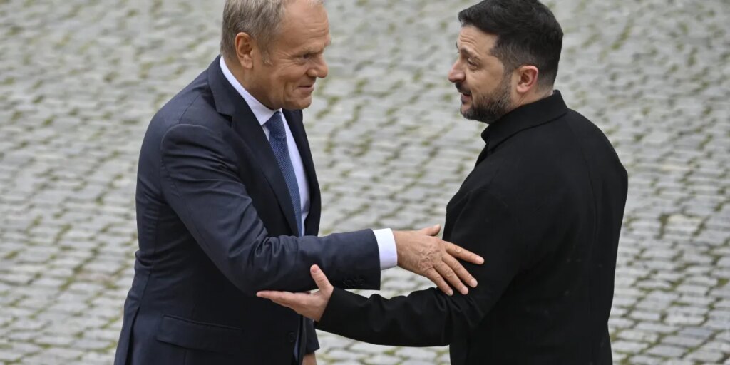 Polish prime minister warns Russia is planning drone or rocket strikes on European countries supporting Ukraine as ‘Carpathian Eight’ meet