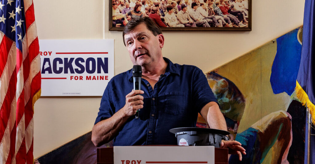 Troy Jackson, a Progressive Brawler, Tries to Flip a Senate Seat in Maine