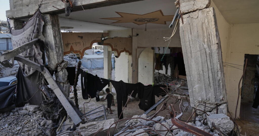 Fatal building collapse highlights dangers plaguing Gaza nearly a year after ceasefire